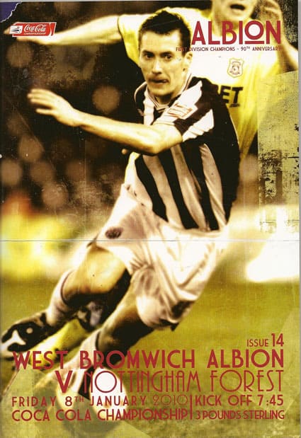 West Bromwich Albion FC  v Nottingham Forest FC